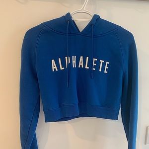 Alphalete cropped hoodie